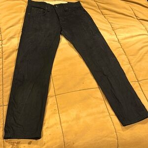 Men’s rag & bone black slim archive jeans size 30 x 30